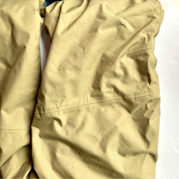 Patagonia Boys Insulated Snowshot Pants Ash Tan Size 10 Waterproof Snow - Picture 12 of 14